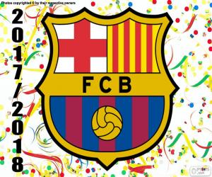 Puzzle FC Barcelona, πρωταθλητής 2017-18